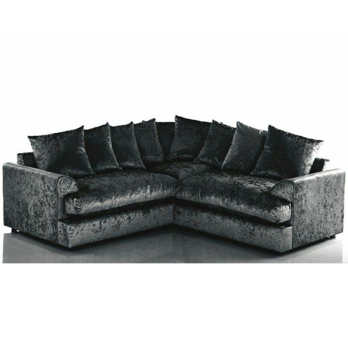 Crushed Velvet Sofa