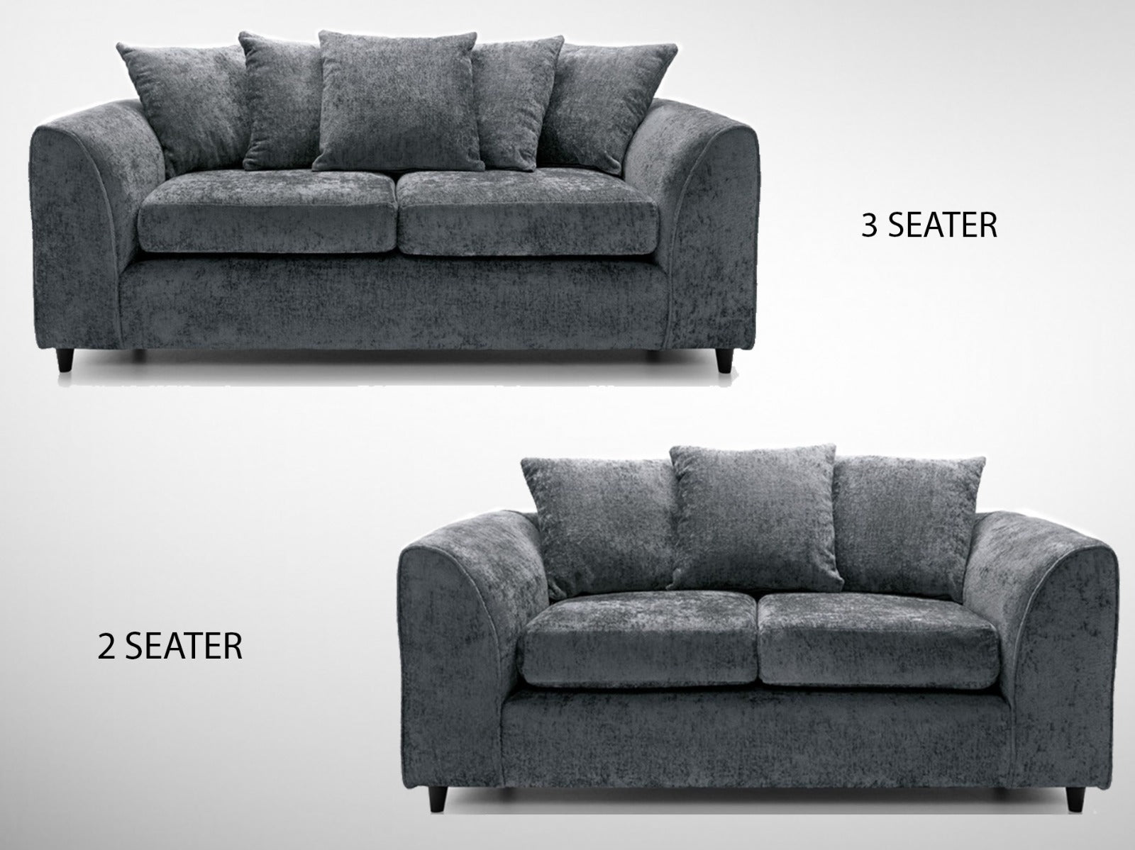 Modern Chenille Fabric Sofa Collection