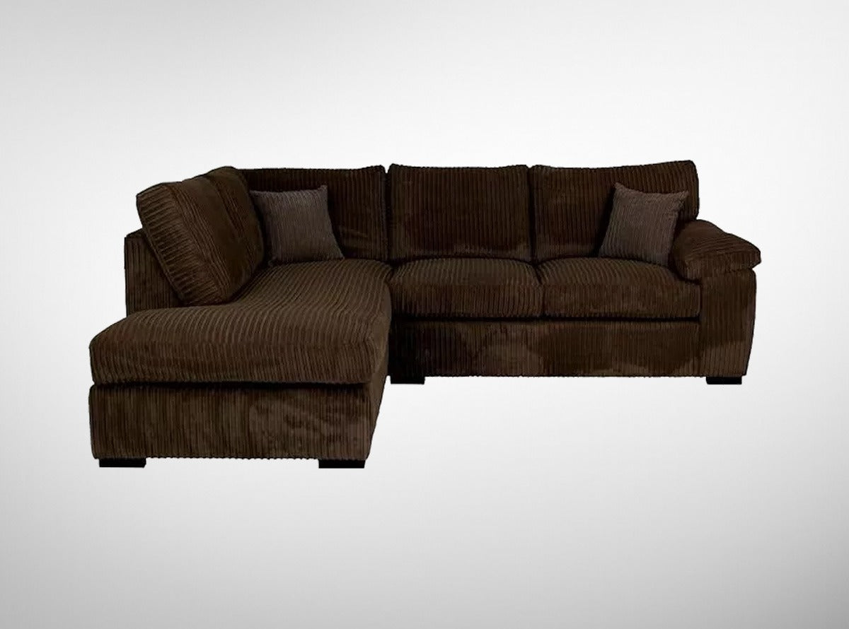 Amalfi High Back Fabric Corner Sofa