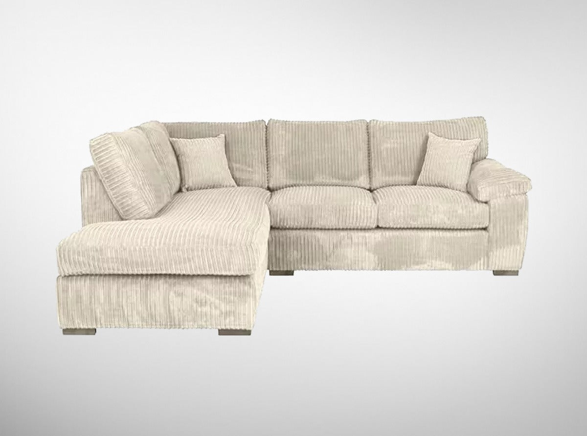 Amalfi High Back Fabric Corner Sofa