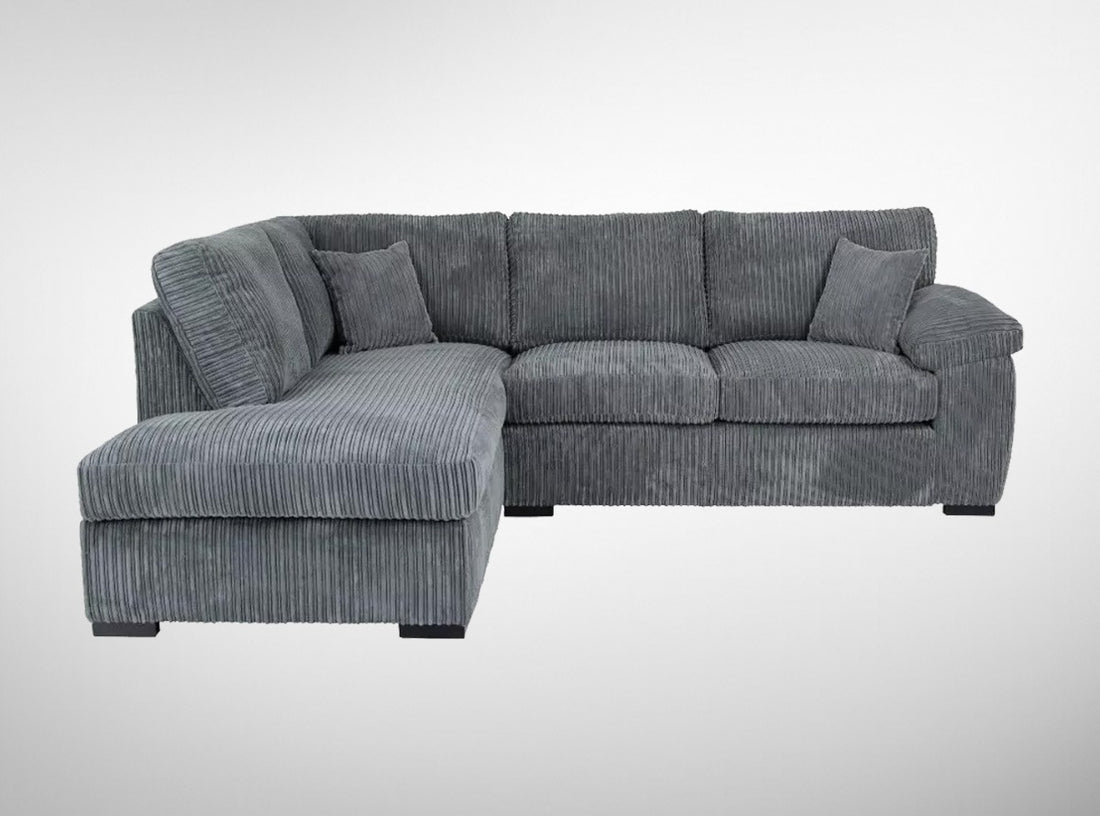 Amalfi High Back Fabric Corner Sofa