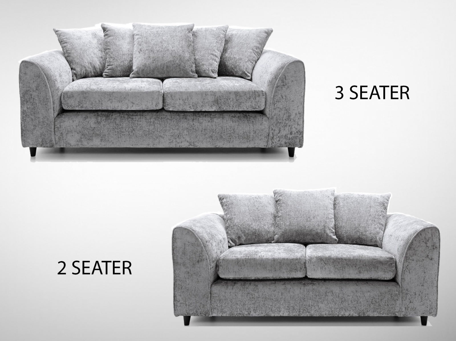 Modern Chenille Fabric Sofa Collection