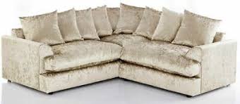Crushed Velvet Sofa