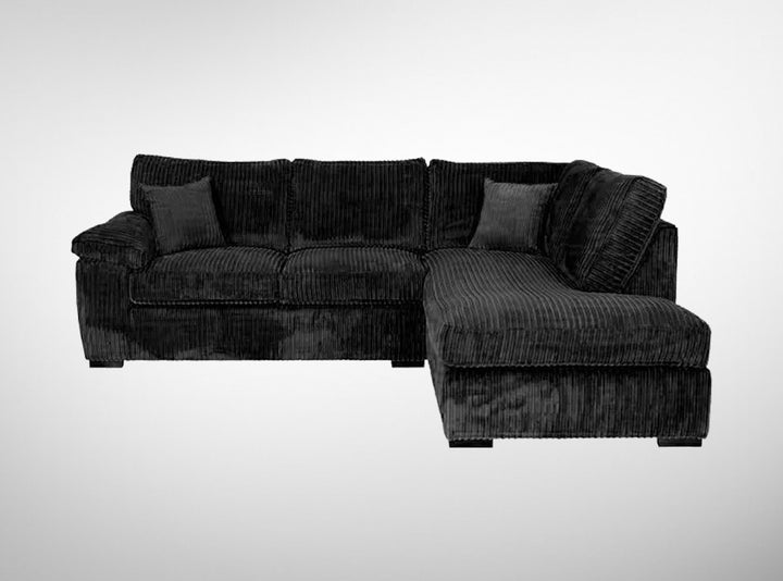 Amalfi High Back Fabric Corner Sofa