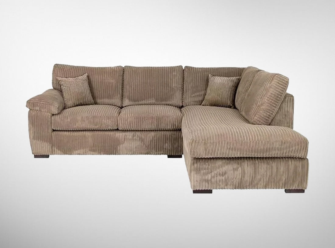 Amalfi High Back Fabric Corner Sofa