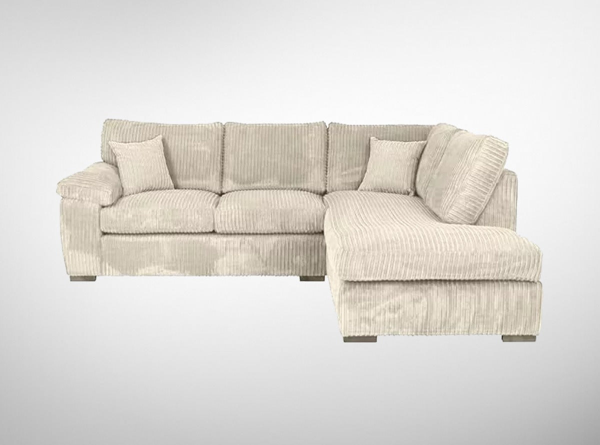 Amalfi High Back Fabric Corner Sofa