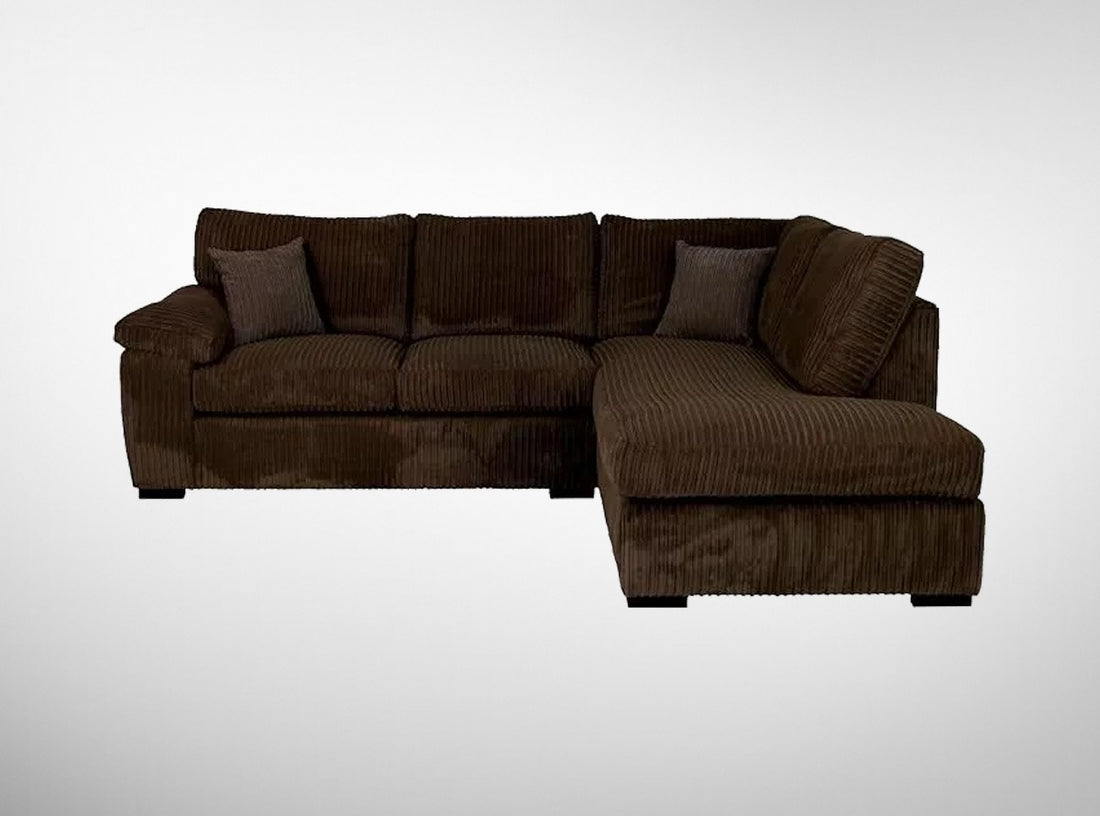 Amalfi High Back Fabric Corner Sofa